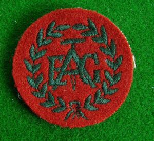 Trade Badge.- { Experimental Assistant Gunnery }