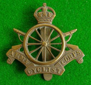 Army Cyclist Corps.