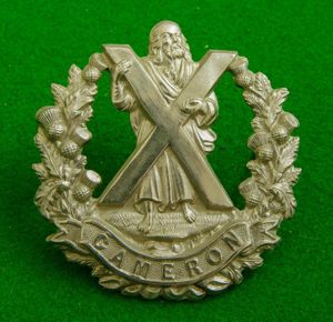 Queen's Own Cameron Highlanders.
