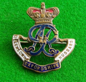 Queens Own Oxfordshire Hussars.