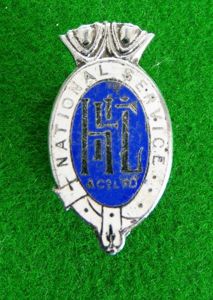 War Service Badge.