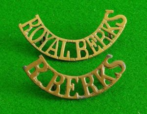 Royal Berkshire Regiment.