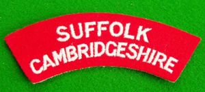 Suffolk and Cambridgeshire Regiment - Territorials.