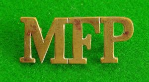 Military Foot Police.