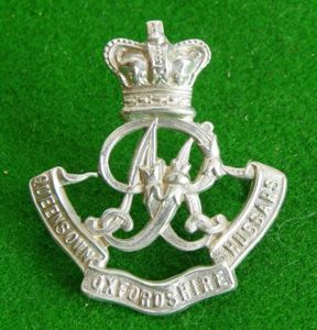 Queen's Own Oxfordshire Hussars.