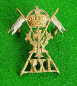 21st. Lancers. Empress of India's