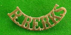 Royal Berkshire Regiment.
