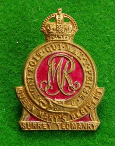 Surrey Yeomanry [Queen Mary's Regiment]