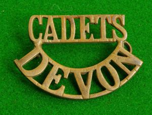 Devonshire Cadets.
