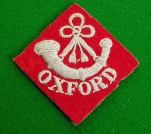 Oxfordshire Light Infantry.