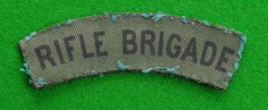 Rifle Brigade.