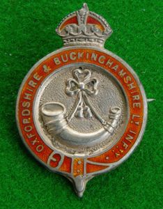 Oxfordshire & Buckinghamshire Light Infantry.
