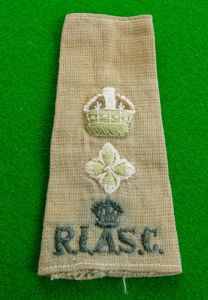 Royal Indian Army Service Corps.