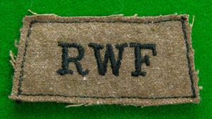 Royal Welsh Fusiliers.