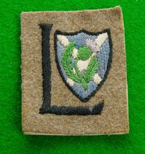 52nd. {Lowland} Infantry Division.