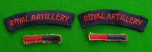 Royal Artillery.