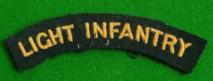 Light Infantry.
