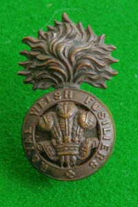 Royal Welsh Fusiliers.