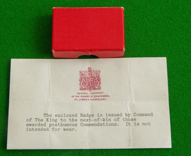 The King's Badge for Brave Conduct for Civilians. — image 4