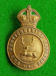 Hertfordshire Regiment.