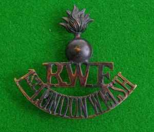 Royal Welsh Fusiliers.