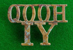 Queen's Own Oxfordshire Hussars.