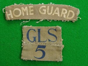 Home Guard- Gloucestershire.