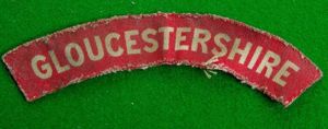 Gloucestershire Regiment.