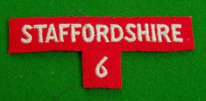 Home Guard- Staffordshire.