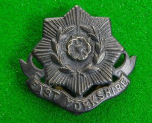East Yorkshire Regiment-Territorials.