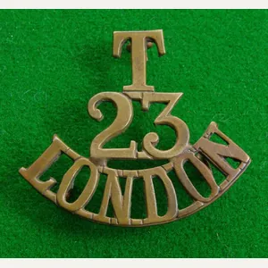 23rd. County of London Battalion.