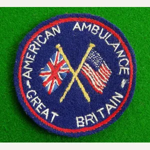 American Ambulance -Great Britain.
