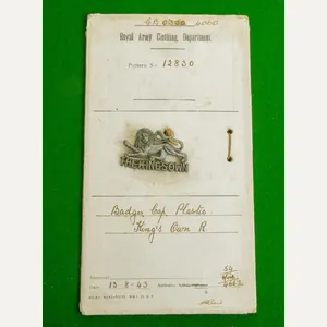 King's Own Regiment. {Royal Lancaster}