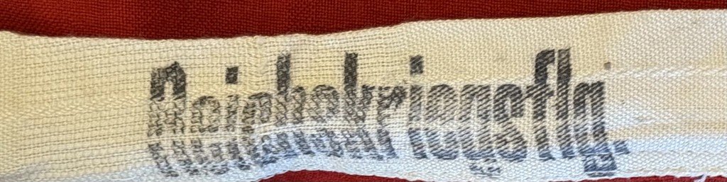 SIGNED BY 50 Veterans OUTSTANDING Original WWII German NSDAP (NAZI) NATIONAL WAR FLAG. (Reichskriegsflagge) Brought Home By A U.S. 3rd Armored Division Veteran Certified — image 6