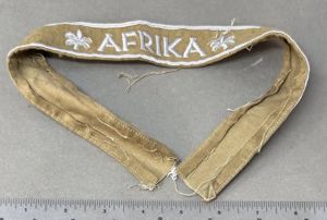 VERY RARE Original WWII German AFRICA CORPS EM/NCO'S TROPICAL BELT. …