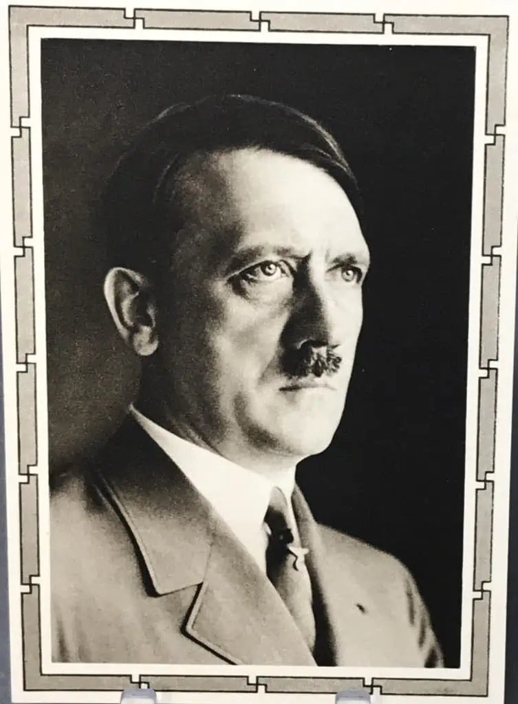 Original Classic Adolf Hitler Postcard By Hoffman Circa 1934 Certified By The Gettysburg Museum Of History — image 6
