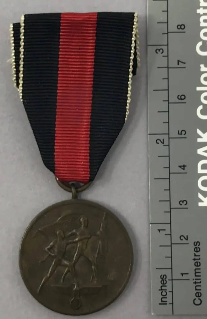 Original German NSDAP (Nazi Party) RDK Member Badge Brought Home By A U.S. Solider Certified — image 3