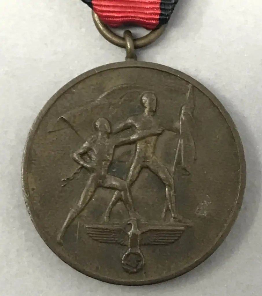 Original German NSDAP (Nazi Party) RDK Member Badge Brought Home By A U.S. Solider Certified — image 4