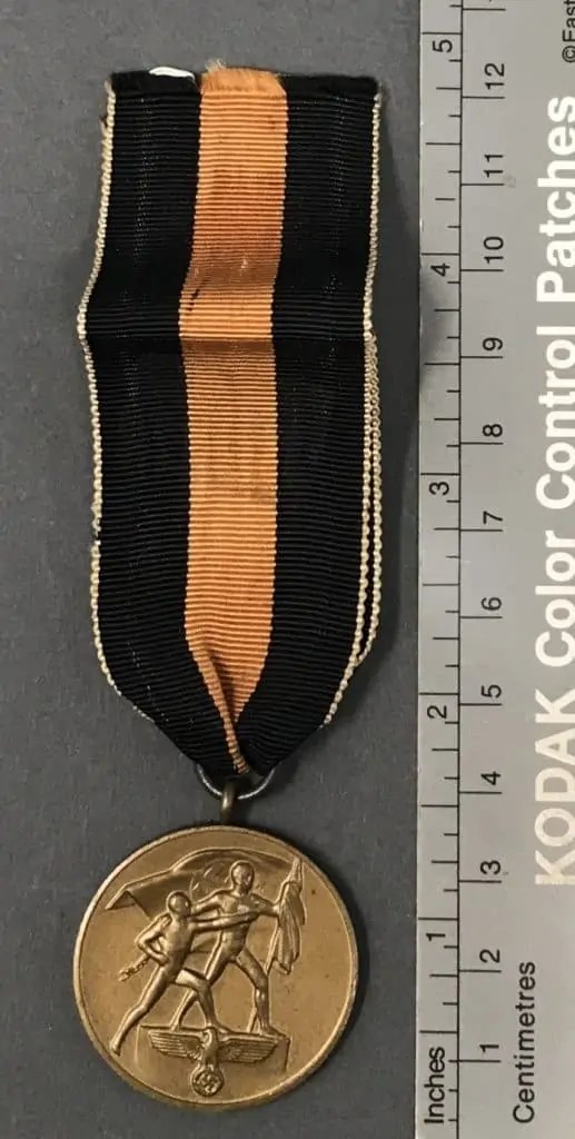 Original German NSDAP (Nazi Party) RDK Member Badge Brought Home By A U.S. Solider Certified — image 6