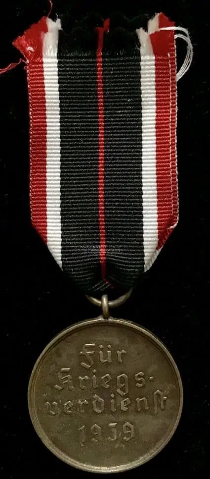 Original WWII German War Merit Cross 2nd Class With Ribbon Certified By The Gettysburg Museum Of History — image 2