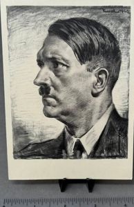 RARE Adolf Hitler Postcard Circa 1930'S By Certified By The …