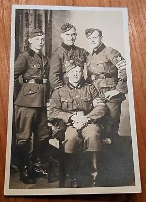 Original WWII German DEUTSCHE WEHRMACHT Armband With Stamp Brought Home By A U.S. Veteran Certified. — image 2