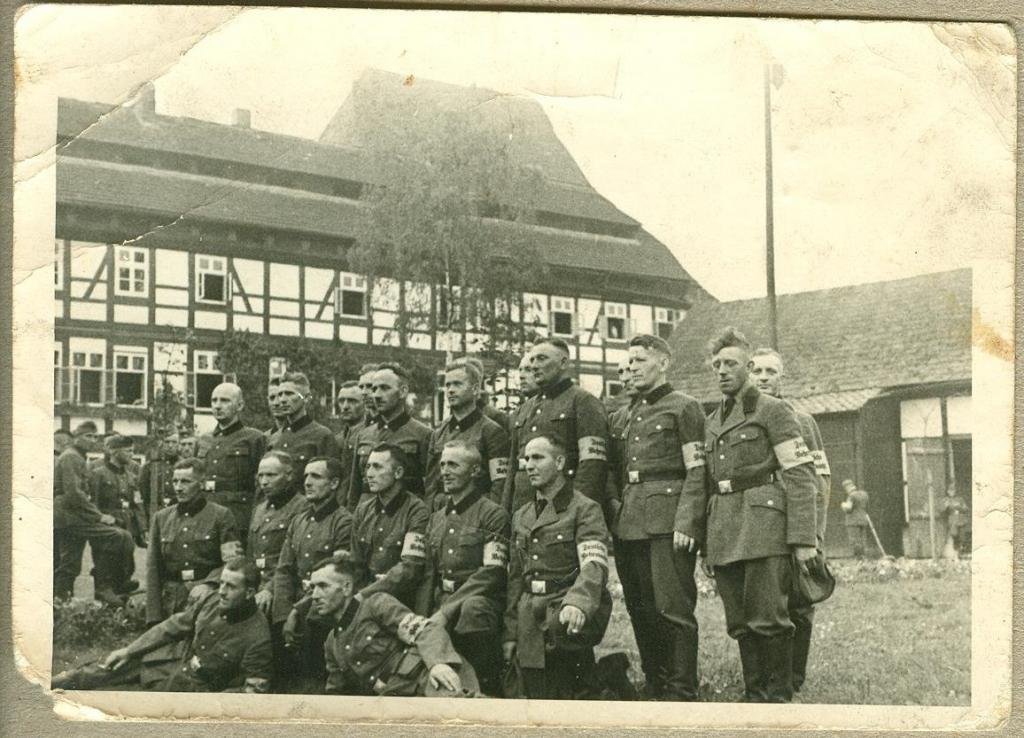 Original WWII German DEUTSCHE WEHRMACHT Armband With Stamp Brought Home By A U.S. Veteran Certified. — image 3