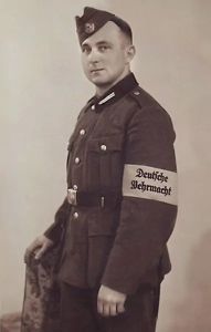 Original WWII German DEUTSCHE WEHRMACHT Armband With Stamp Brought Home …