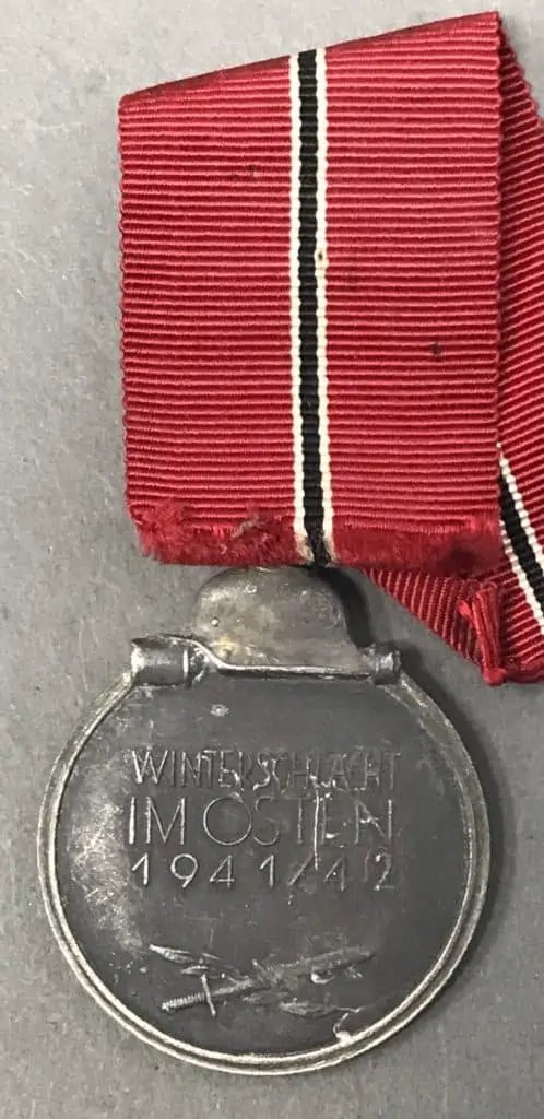 Original WWII German Russian Front Medal Brought Home By A U.S. Veteran Certified — image 12