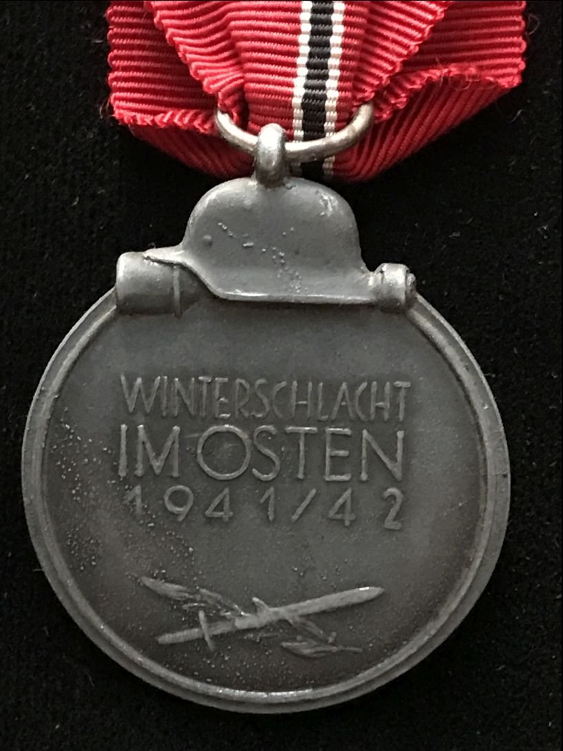 Original WWII German Russian Front Medal Brought Home By A U.S. Veteran Certified — image 4