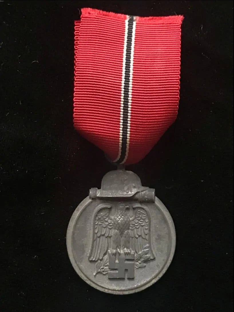 Original WWII German Russian Front Medal Brought Home By A U.S. Veteran Certified — image 5
