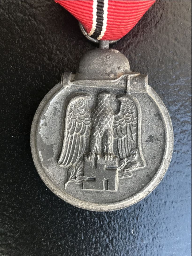Original WWII German Russian Front Medal Brought Home By A U.S. Veteran Certified — image 6
