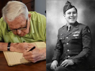 Original HAND Signed (Autographed) WWII 101st Airborne Paratrooper PRINT Guy Whidden 502 PIR Certified By The Gettysburg Museum Of History — image 5