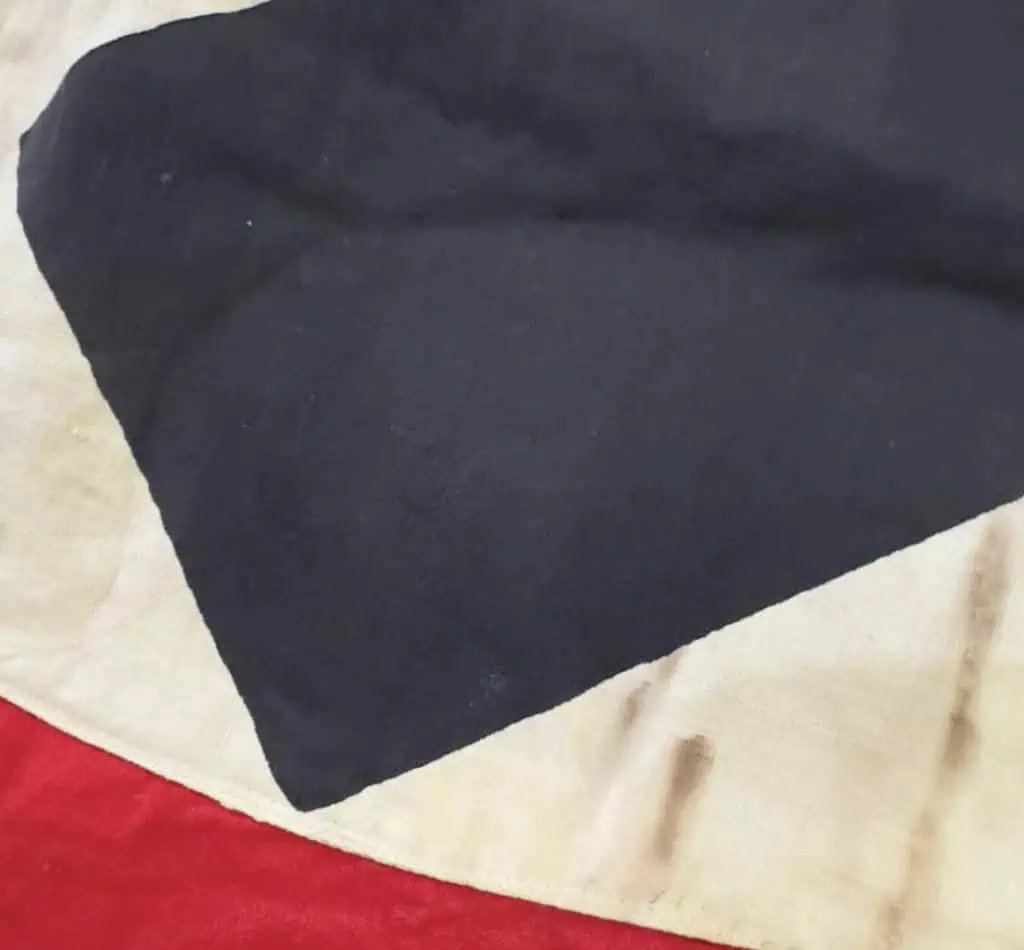 VERY RARE OUTSTANDING Original German Third Reich Eagle Pole Topper NSDAP Herborn Town Flag Standarte Certified — image 14